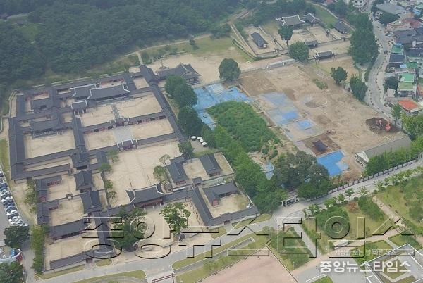 수원시, 화성행궁 우화관 복원사업 _순항 중_.JPG