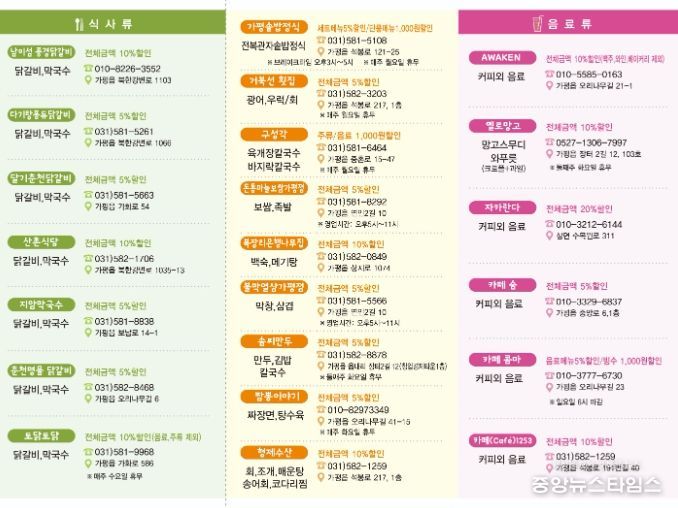 가평군, 꽃과 재즈의 향연속에 음식점 할인도 OK