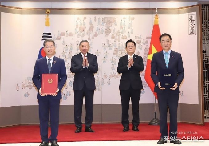 한-베 정상회담에서 더욱 굳건해진 평택시-다낭시 협력관계