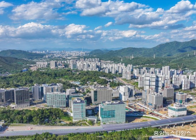 과천지식정보타운 전경