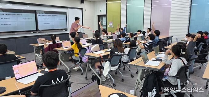 인천광역시교육청AI융합교육원, 창의융합캠프로 동물복지와 환경의 소중함 배워