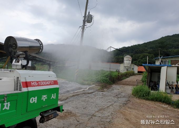 여주시, 추석명절 아프리카돼지열병 특별방역 추진