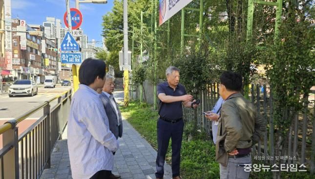남양주시 진건읍, 진건초교 앞 녹지 정비로 안전한 통학환경 조성 예정