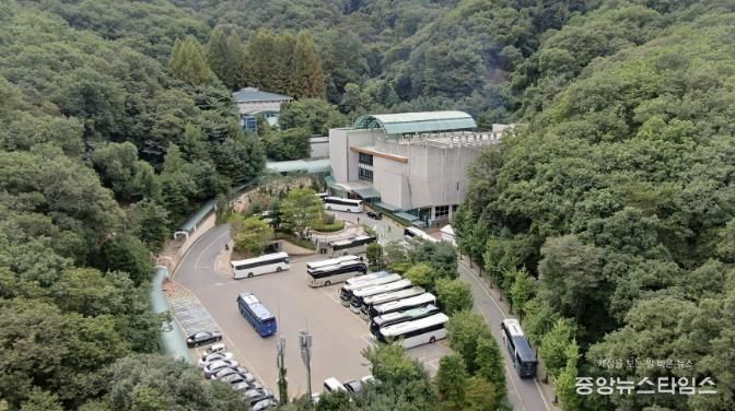 성남시 중원구 갈현동 하늘누리 제 1, 2추모원 전경