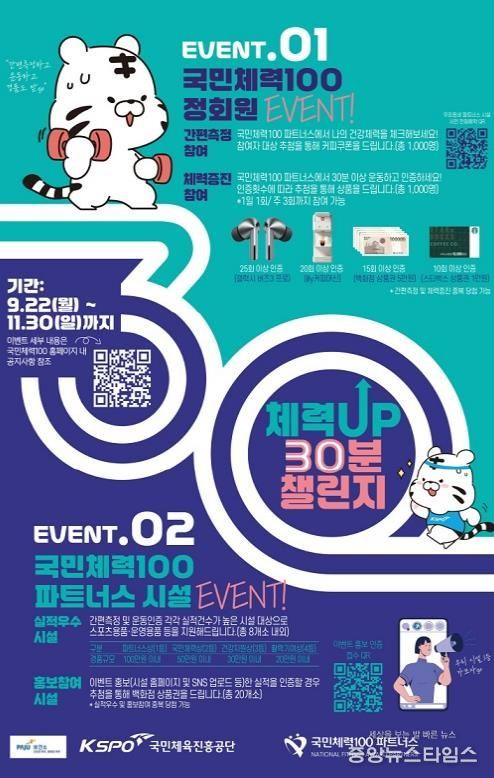 파주보건소,‘체력업(up) 30분 챌린지’운영 시작