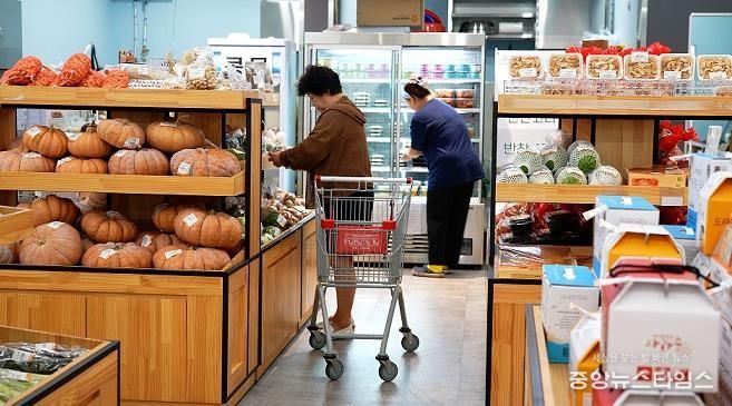 '파주로컬푸드' 직매장 문산점 내부