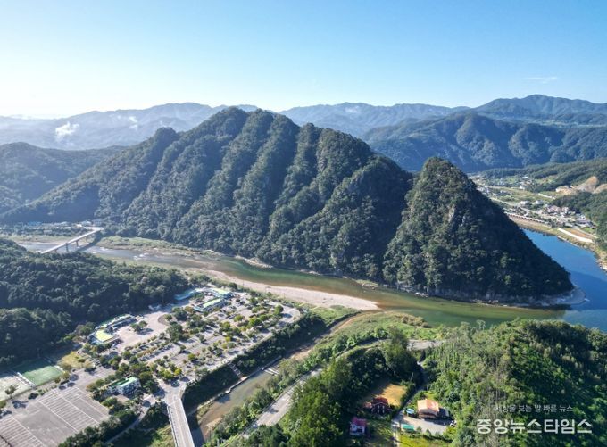 홍천군 팔봉산관광지