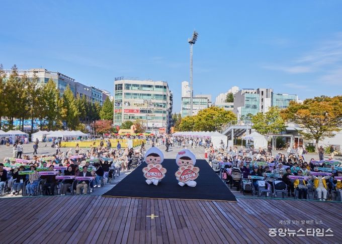 반려문화축제 기념식 퍼포먼스 촬영