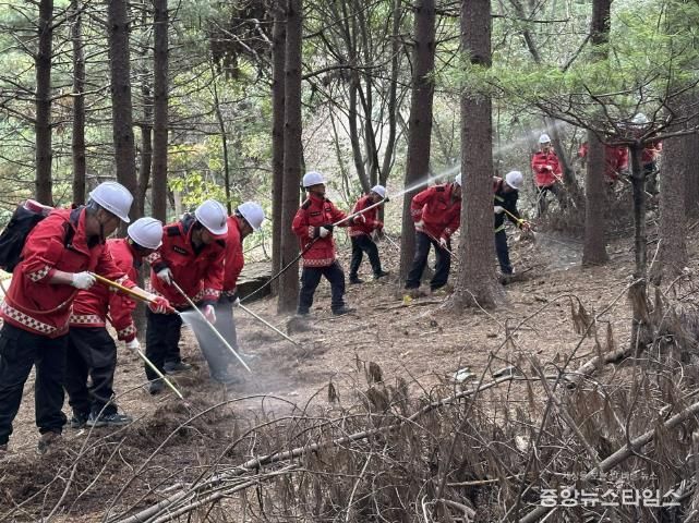 산불대비역량강화훈련