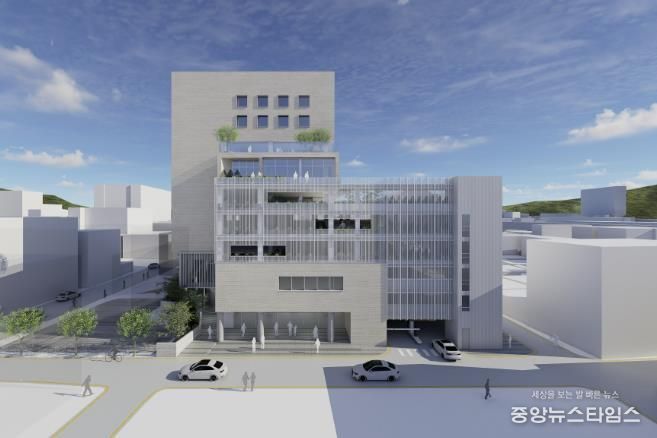 김량장'스마트워크 플랫폼' 조감도.(용인시 제공)