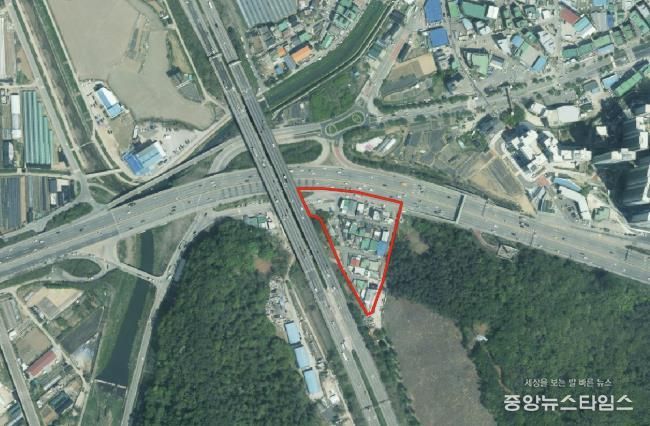 상록구 '건건3지구' 위치도