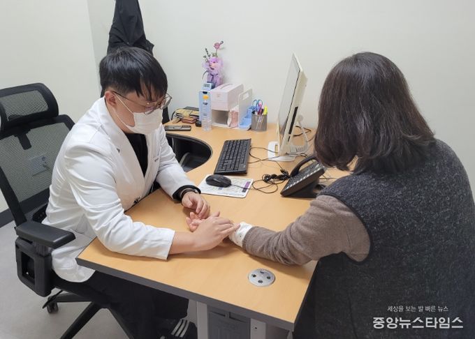 대곶면 보건지소 진료 모습