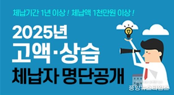 강원특별자치도, 고액·상습 체납자 326명 명단공개