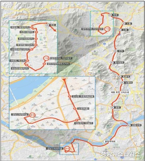 양주~강남 직행 광역버스 신설 확정…2026년 하반기 운행