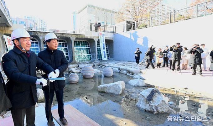 복개된 굴포천...30년 만에 생태하천으로 탈바꿈