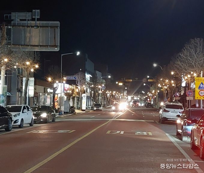 동송읍 시가지 일대 화려한 빛의 거리 조성