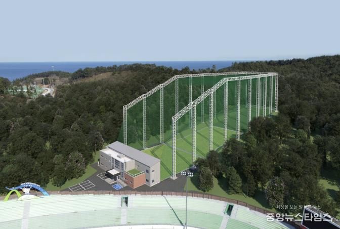 골프연습장 조감도