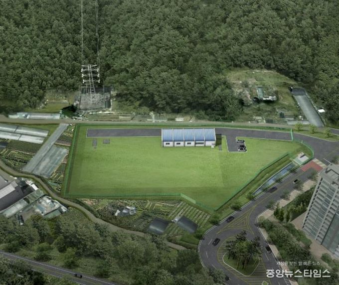 하안동에 설치되는 하수저류시설 조감도