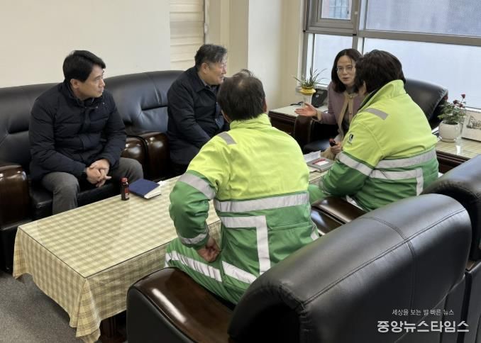 수원시 팔달구 화서1동, 생활폐기물 수거업체·환경관리원 간담회 실시