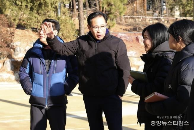 수원시 장안구, 일림어린이공원 리모델링 사업 현장 점검