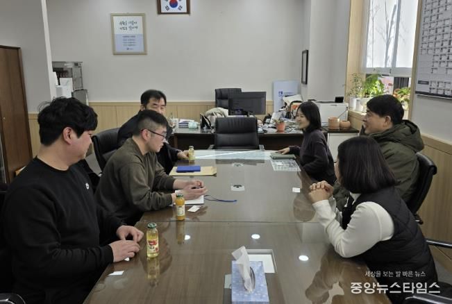 수원시 장안구 영화동, 생활폐기물 수집·운반 대행업체 간담회 실시