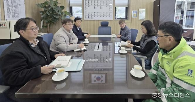 수원시 팔달구 고등동, 생활폐기물 수거업체와 현장 소통 간담회 개최