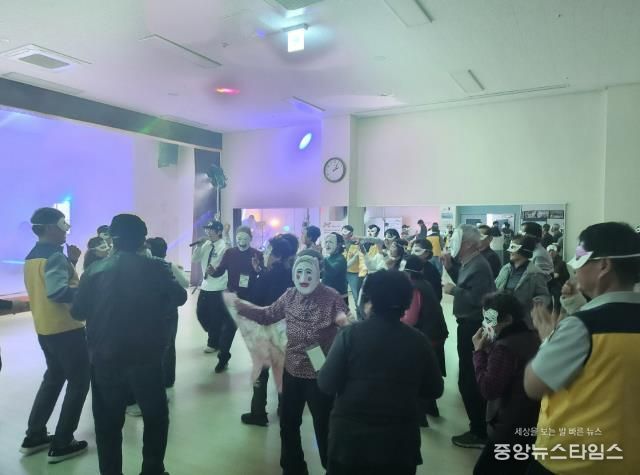 도계노인복지관, 전통한마당 가면놀이