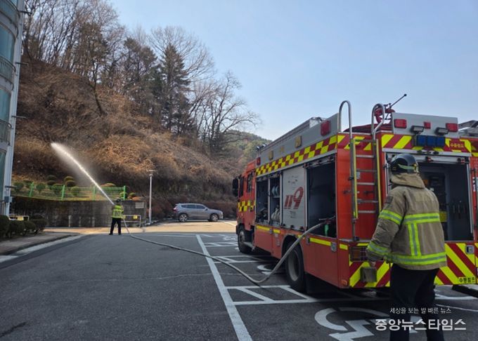 남양주시 동부보건소, 산불 취약 의료시설 대피훈련 실시
