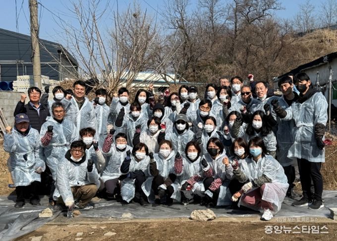 고양시 화전동, 꽃샘추위 대비 연탄 나눔 봉사 실시