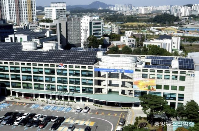 시흥시청 전경