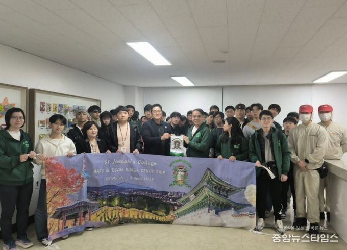 홍콩 성 요셉 칼리지, 수학여행으로 원주시 산업관광협의체 견학