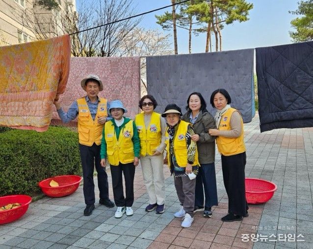 고양시 원신동 적십자봉사회, 이웃 위한 '빨래 봉사' 실시
